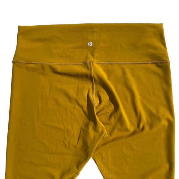 Lululemon Wunder Train Leggings High Rise Tight 25" Gold Spice Women's Size 18 - Picture 7 of 16